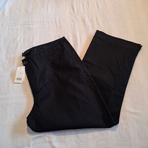 Banana Republic women's size 14 Martin cropped pants, navy blue, New